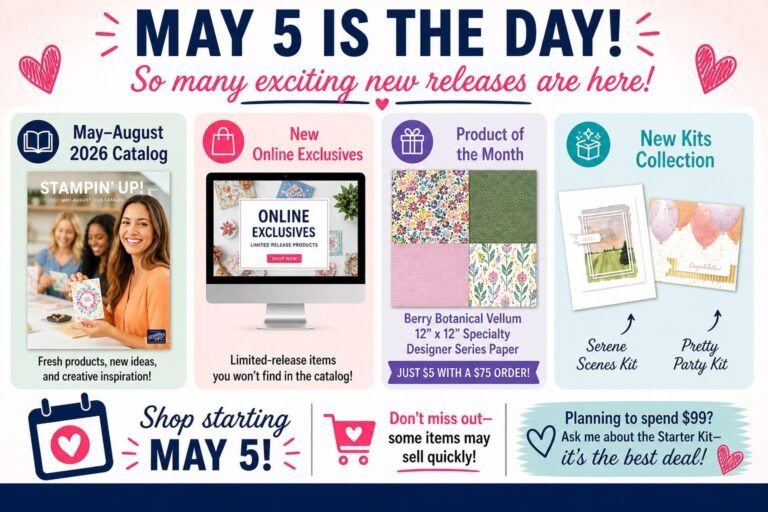 May 5th is the Day!!! NEW RELEASES