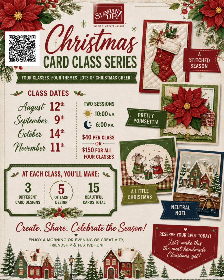 Christmas Card Class Series – 2026